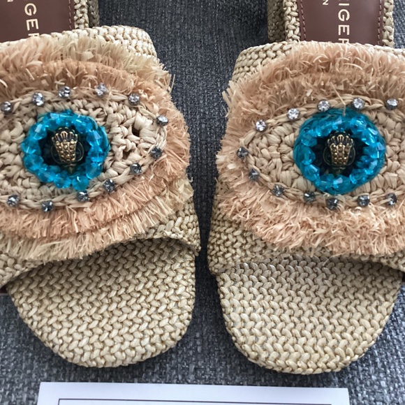 Kurt Geiger London Olive Block Heel Slide Sandal (Women), size 6.5US / 36.5EU - Picture 2 of 12